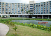 Wilcommen, No. 0076 Continental Hotel Saipan from Courtyard